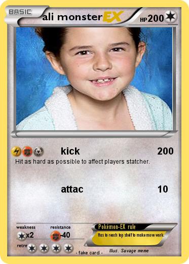 Pokemon ali monster