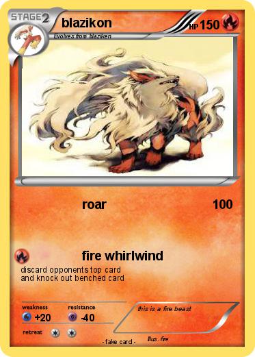 Pokemon blazikon