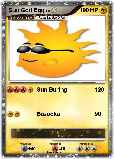 Pokemon Sun God Egg