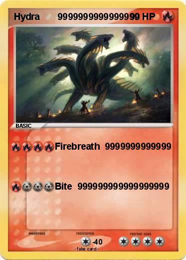 Pokemon Hydra       9999999999999999