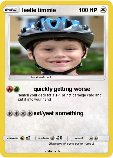 Pokemon leetle timmie