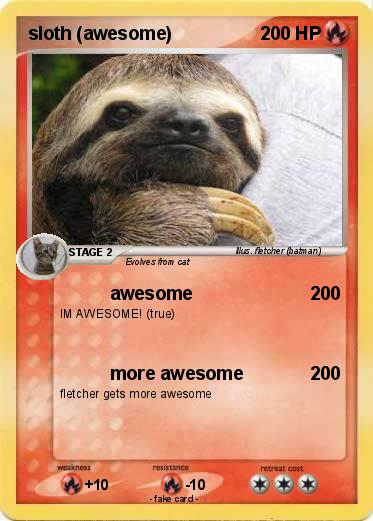 Pokemon sloth (awesome)