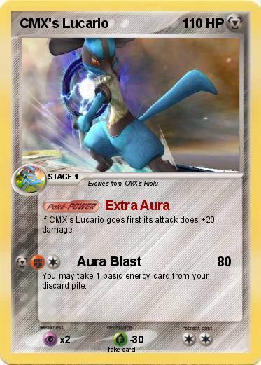 Pokemon CMX's Lucario