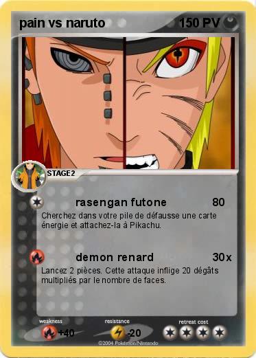 Pokemon pain vs naruto