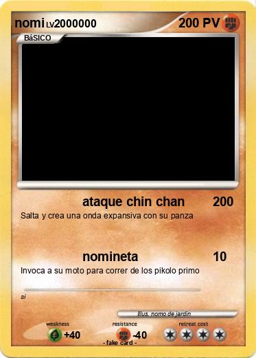 Pokemon nomi