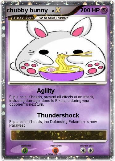 Pokemon chubby bunny