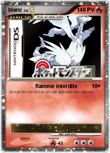 Pokemon blanc