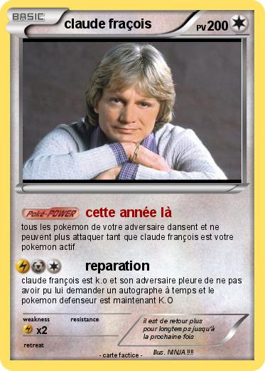 Pokemon claude fraçois