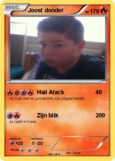 Pokemon Joost donder