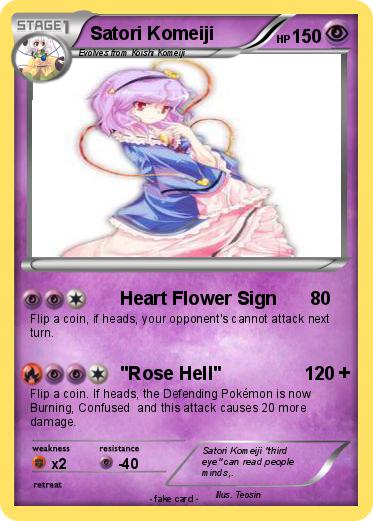 Pokemon Satori Komeiji
