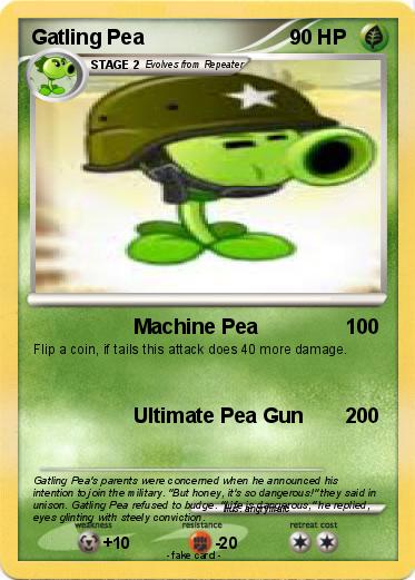 Pokemon Gatling Pea