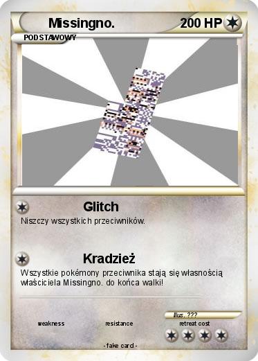 Pokemon Missingno.