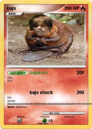 Pokemon bajs