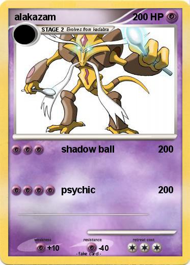 Pokemon alakazam