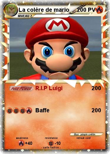 Pokemon La colère de mario