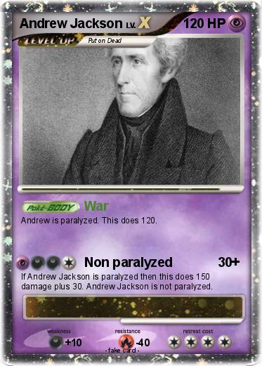 Pokemon Andrew Jackson
