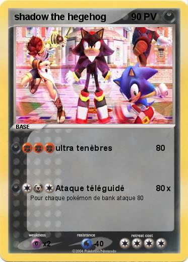 Pokemon shadow the hegehog