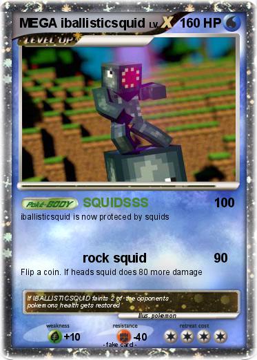 Pokemon MEGA iballisticsquid