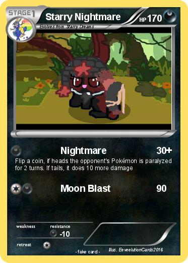 Pokemon Starry Nightmare