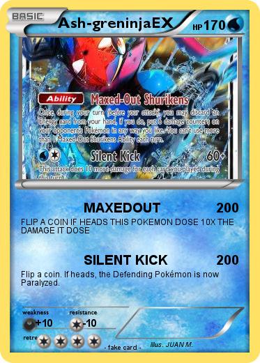 Pokemon Ash-greninjaEX