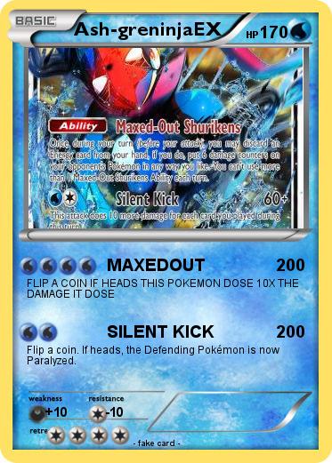 Pokemon Ash-greninjaEX