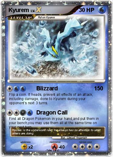 Pokemon Kyurem
