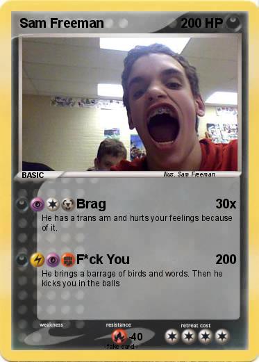 Pokemon Sam Freeman