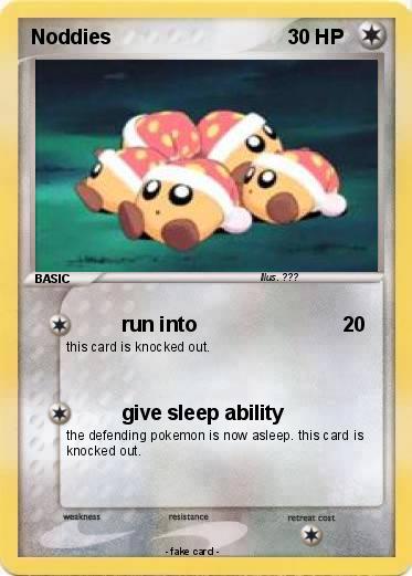 Pokemon Noddies