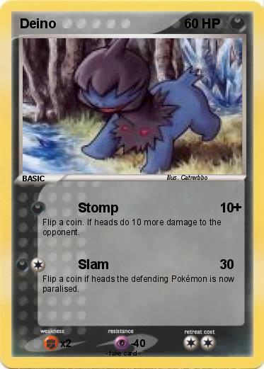 Pokemon Deino