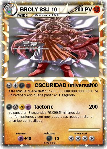Pokemon BROLY SSJ 10