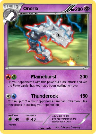 Pokemon Onorix
