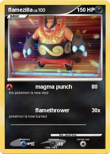 Pokemon flamezilla