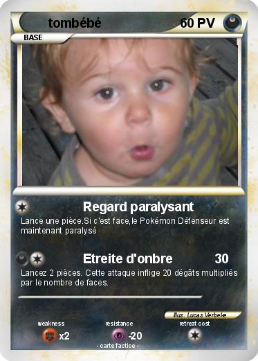 Pokemon tombébé
