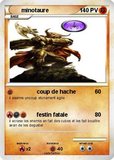 Pokemon minotaure