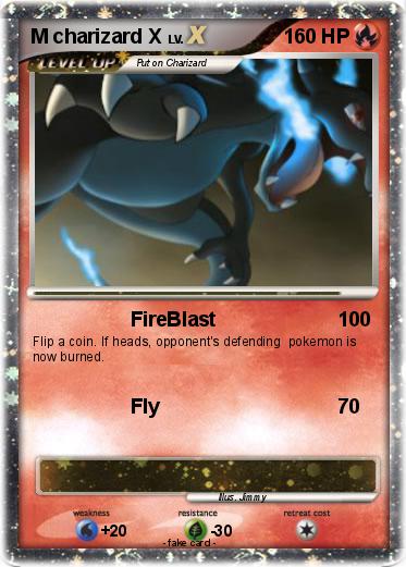 Pokemon M charizard X