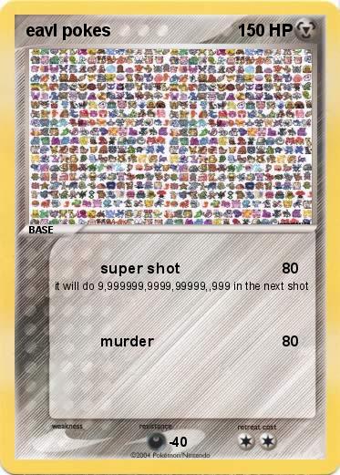 Pokemon eavl pokes