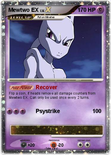 Pokemon Mewtwo EX