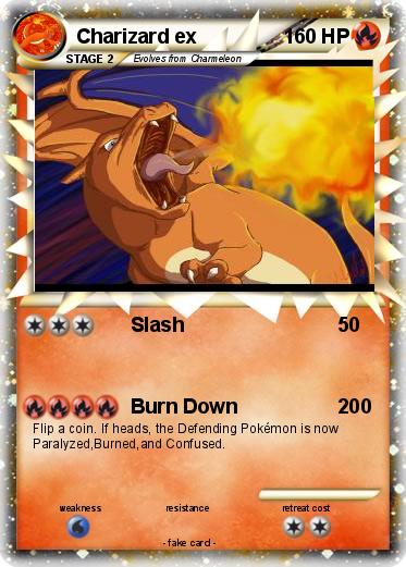 Pokemon Charizard ex