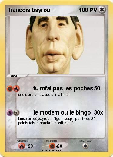 Pokemon francois bayrou