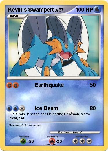 Pokemon Kevin's Swampert