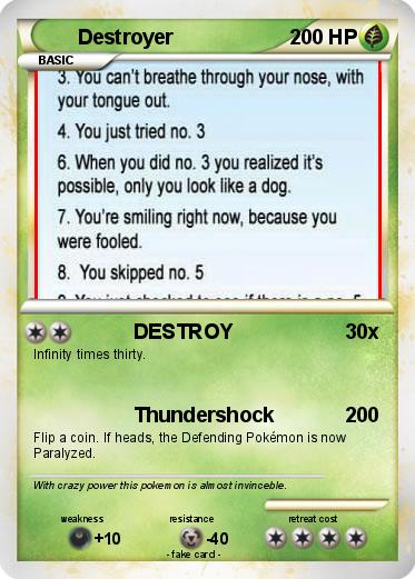 Pokemon Destroyer