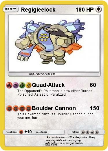 Pokemon Regigieelock