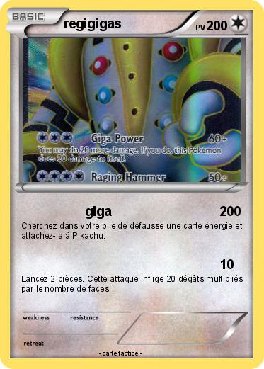 Pokemon regigigas
