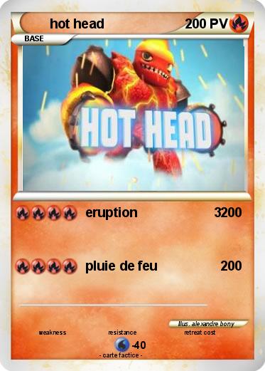 Pokemon hot head