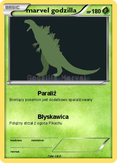 Pokemon marvel godzilla