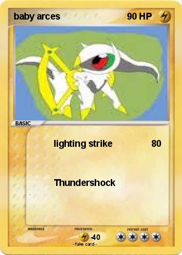 Pokemon baby arces