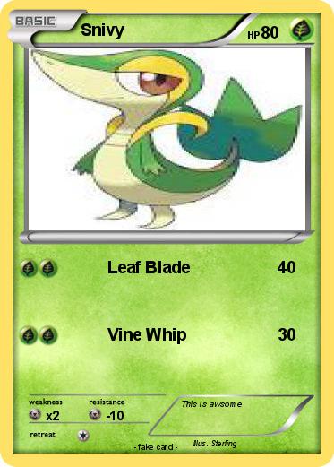 Pokemon Snivy
