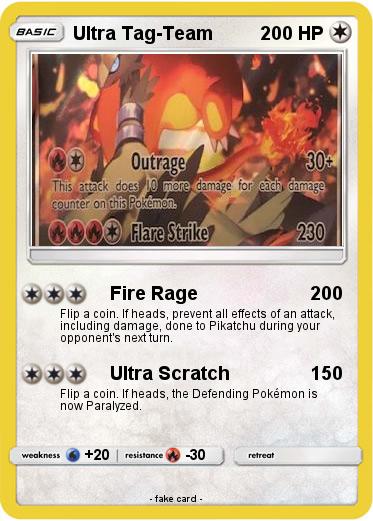 Pokemon Ultra Tag-Team