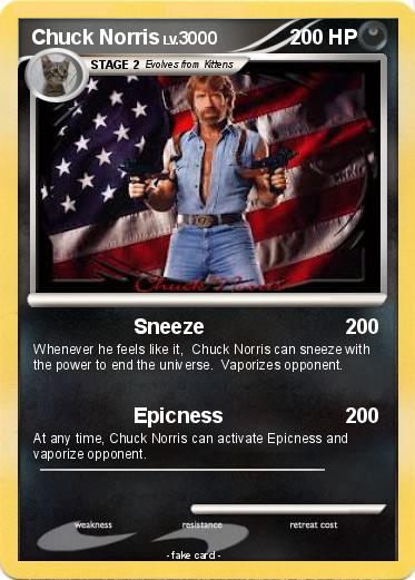 Pokemon Chuck Norris
