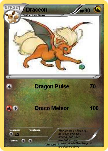 Pokemon Draceon
